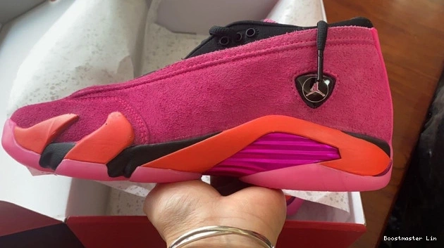 Bmlin Jordan (W) Shocking DH4121-600 Retro Pink 14 Low 0712
